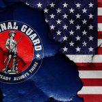 NATIONAL GUARD in Cities? New GOP Bill STUNS "National Guard logo and American flag with cracks."