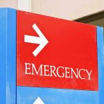 Deadly Hospital Outbreak–What NYC Isn’t Telling You Emergency sign with arrow pointing right.
