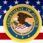 Trump Issues Bondi EXPLICIT ORDER – “Go After Opponents!” Department of Justice seal on American flag background.