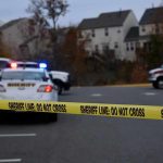 Suburban Nightmare: Teen Stuns Police With Plea! Sheriff line tape blocking scene with police and ambulance.