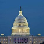 TESTIMONY CANCELLED: Congress Yanks Mueller at Last Minute! U.S. Capitol building illuminated at dusk.