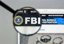 FBI BOMBSHELL: NBA-Mafia Gambling Exposed FBI website shown through magnifying glass.