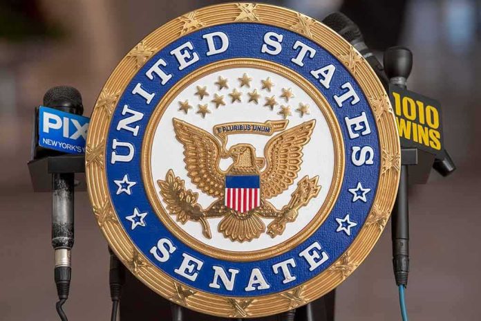 shutterstock_2130082274.jpg Senate Podium