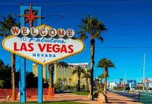 $1.16 Billion Vegas Shake-Up Stuns Casino World Welcome to Fabulous Las Vegas sign, daytime.