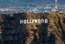 Celebrity SLAMS Dems as Slave Masters The Hollywood sign on a hillside.