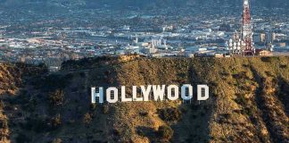 Celebrity SLAMS Dems as Slave Masters The Hollywood sign on a hillside.