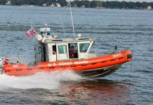 TRAGIC Death Rocks America’s Most Dangerous Job Coast Guard boat speeding on the water.