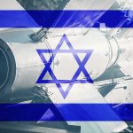 Missile with Israel flag overlay.