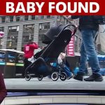Search continues for father after baby found abandoned in