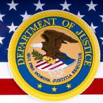 DOJ Purges YEARS Of Records – Shocking Move! Department of Justice seal on American flag background.