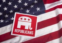 RNC Launches 130 Election Lawsuits – Ruthless Legal Tactic! Republican symbol on American flag background.
