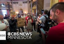 Minnesota's DFL lawmakers stage sit-in after gun violence prevention bill fails in house vote