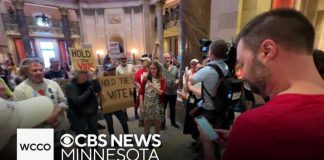Shocking ‘Shoot Yourself’ Claim Rocks Congress Minnesota's DFL lawmakers stage sit-in after gun violence prevention bill fails in house vote
