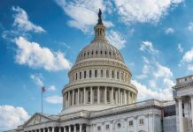 GOP Rep Reduces Senator TO TEARS During Explosive Testimony! U.S. Capitol building dome under clear blue sky.