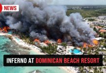 Paradise Resort Inferno – 1,700 FLEE! Fire breaks out at Dominican resort, thousands evacuated