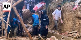 Landslide at Bangladesh Rohingya camp kills at least 5 children