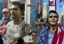Charlie Kirk Statue LEAKED – Residents Are Furious! Charlie Kirk Statue Planned for Times Square Draws Online Criticism