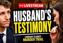 Killers Ex-Husband Gives Emotional Testimony – Jury Grips Tight LIVE Lindsay Clancy Trial: Day 2 of Husband's Testimony in the Murder Trial of Their 3 Kids