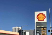 Gas Prices SKYROCKET As Conflict Escalates Shell gas station with price sign on a sunny day