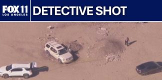 California detective shot during investigation; Other person dead