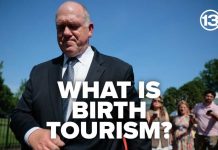 NEW Visa Task Force Slams Birth Tourism Birthright citizenship stands, but fight over birth tourism won't fade
