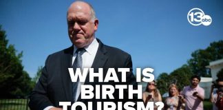 NEW Visa Task Force Slams Birth Tourism Birthright citizenship stands, but fight over birth tourism won't fade
