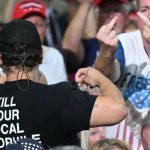 Trump Hilariously Shuts Down Heckler During Speech With One Classic Line WATCH: Heckler Wearing 'Kill Your Local Pedophile' Shirt Interrupts Trump During Rally
