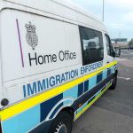 Government Gives Guides to Illegals Telling Them Not to Rape Women Immigration enforcement van parked on a street
