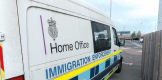 Government Gives Guides to Illegals Telling Them Not to Rape Women Immigration enforcement van parked on a street
