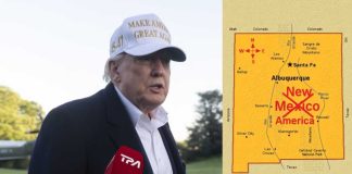 Trump Sets Sights On Renaming ENTIRE State President suggests idea to rename New Mexico to 'New America'