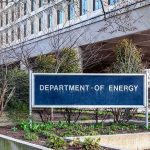 Trump Reaches Nuclear Agreement With Middle-East Nation Department of Energy sign outside a government office building