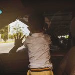Toddler SHOT By 4-Year-Old Cousin! Child leaning on car window from the back seat