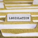 Sex Probe Topples States No. 2 File folder tab labeled legislation