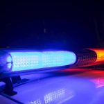 Assassin Arrested – Prime Minister Attack THWARTED! Police car light bar flashing blue and red at night